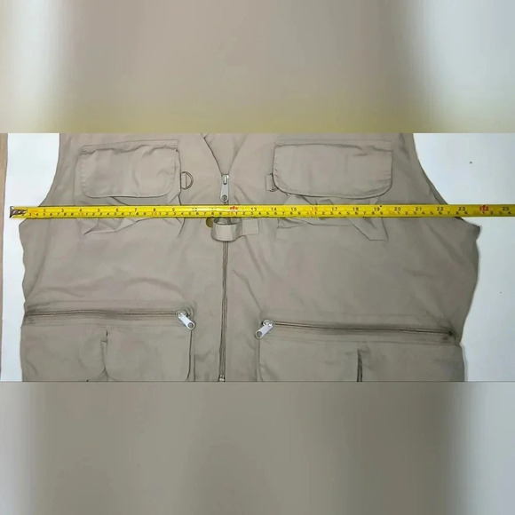 Coosa County Clothiers Men's Utility Gorpcore Fly Fishing Hiking Vest, XL, - Picture 9 of 11